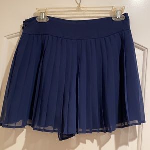 UO KIMCHI BLUE Pleated Blue Skort size 4